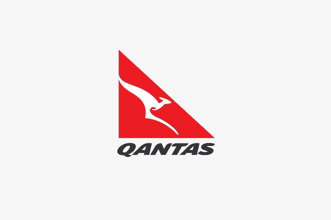 Qantas logo from 2007 to 2016